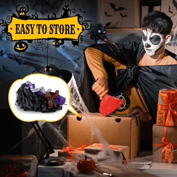 🏰👻 Arco Inflable Castillo Embrujado de 3m – Decoración Gigante de Halloween