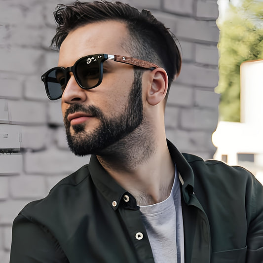 ✨ Retro Cycling Glasses Unisex 🚴 – UV400, Anti-Deslumbramiento, Marco y Lentes Negros Ajustables, Perfectas para Ciclismo y Outdoor 🕶️