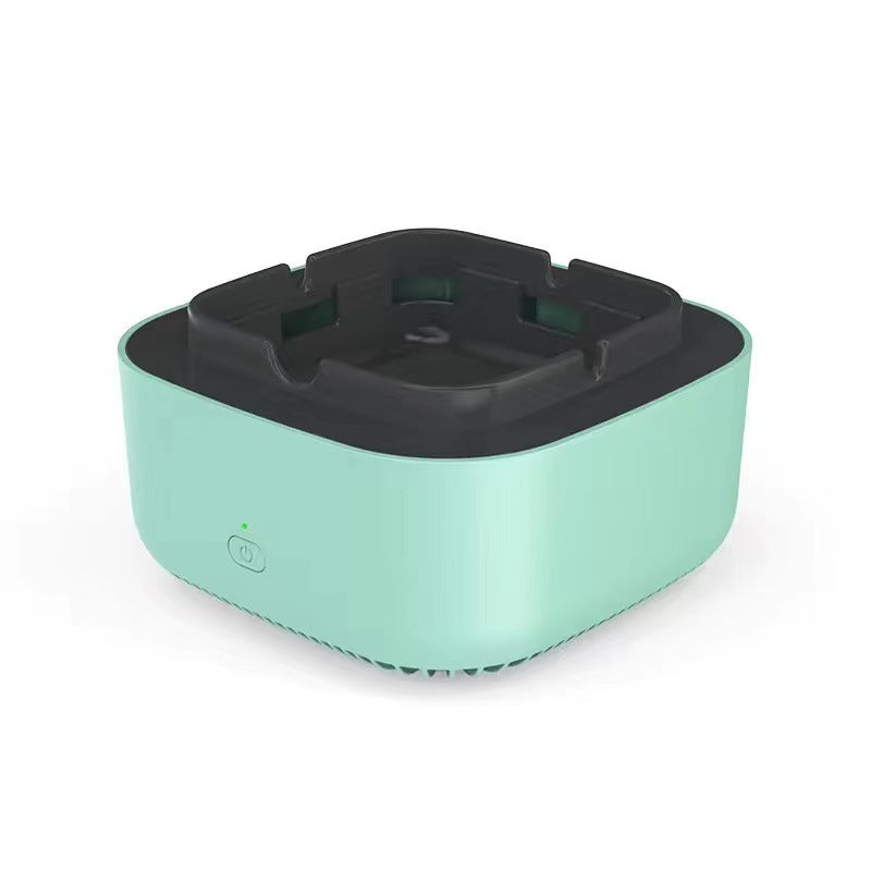 ¡Adiós al Humo! Cenicero Purificador con Tecnología de Iones – Silencioso y Eficiente
