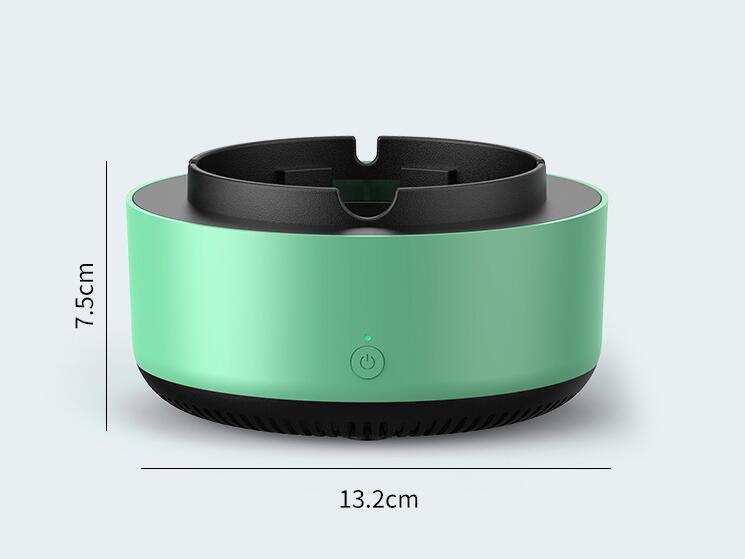 ¡Adiós al Humo! Cenicero Purificador con Tecnología de Iones – Silencioso y Eficiente