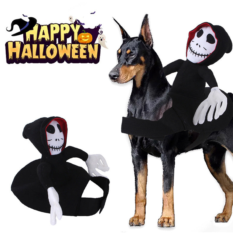 👻 Traje Divertido de Halloween para Perros y Gatos