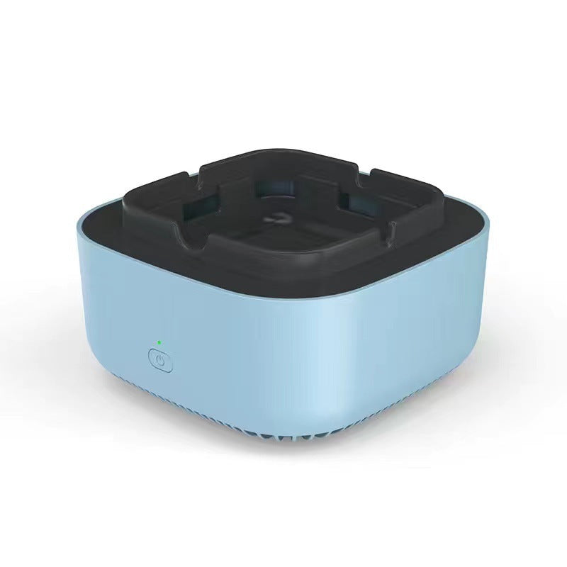 ¡Adiós al Humo! Cenicero Purificador con Tecnología de Iones – Silencioso y Eficiente