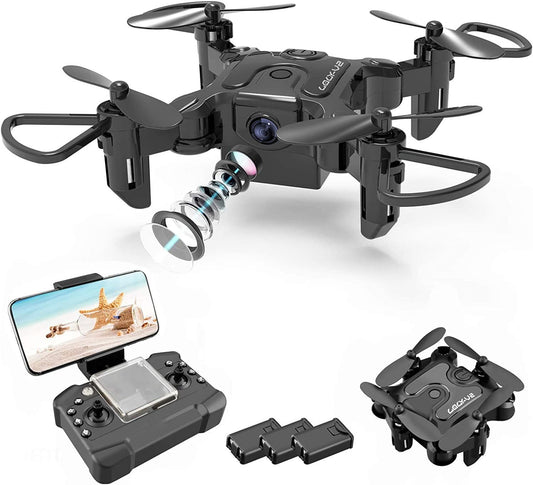 🚁 Mini Drone 4DRC V2 con Cámara HD – Plegable, Selfie & FPV WiFi