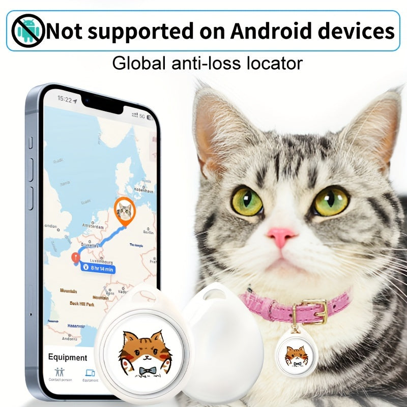 📍 Collar Inteligente para Mascotas – Dispositivo Anti-Perdida 🐾 Seguimiento para Perros y Gatos, Accesorio Práctico y Seguro 🐶🐱