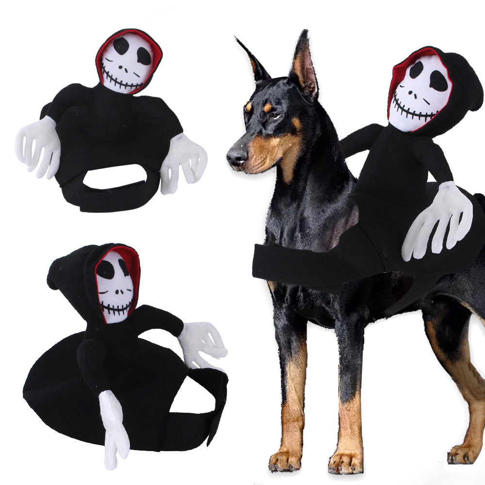 👻 Traje Divertido de Halloween para Perros y Gatos